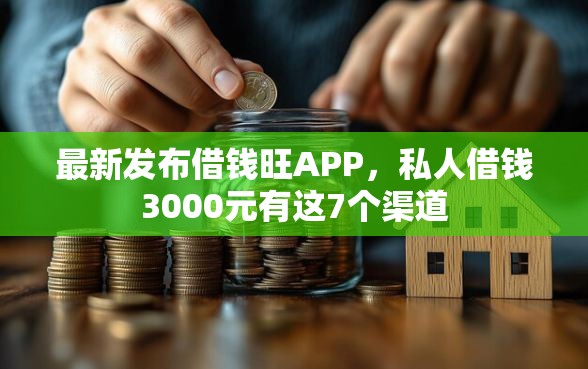 最新发布借钱旺APP，私人借钱3000元有这7个渠道
