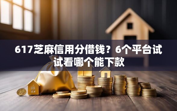 617芝麻信用分借钱？6个平台试试看哪个能下款