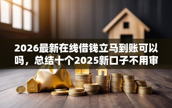 2026最新在线借钱立马到账可以吗,总结十个2025新口子不用审核的方法! 2026最新在线借钱立马到账可以吗,总结十个2025新口子不用审核的方法!