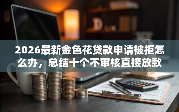 2026最新金色花贷款申请被拒怎么办，总结十个不审核直接放款的软件！