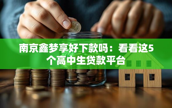 南京鑫梦享好下款吗：看看这5个高中生贷款平台