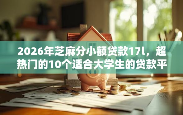 2026年芝麻分小额贷款17l，超热门的10个适合大学生的贷款平台推荐