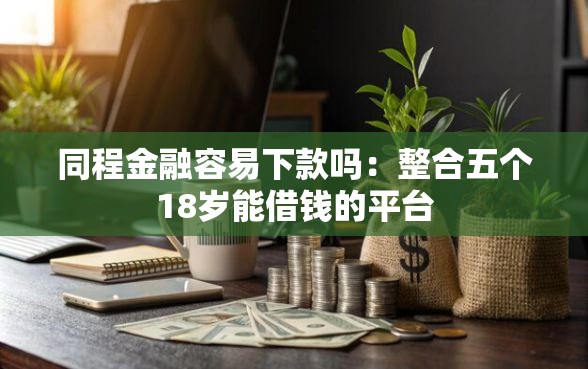 同程金融容易下款吗：整合五个18岁能借钱的平台