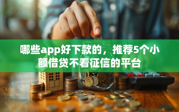 哪些app好下款的，推荐5个小额借贷不看征信的平台