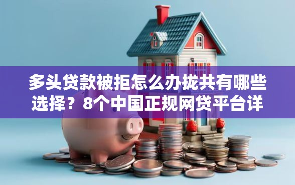 多头贷款被拒怎么办拢共有哪些选择？8个中国正规网贷平台详解