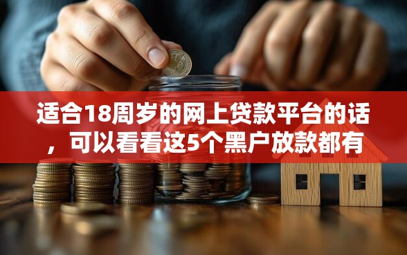 适合18周岁的网上贷款平台的话，可以看看这5个黑户放款都有什么口子