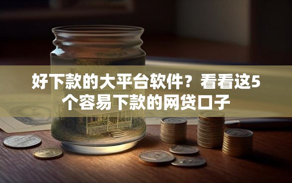 好下款的大平台软件？看看这5个容易下款的网贷口子