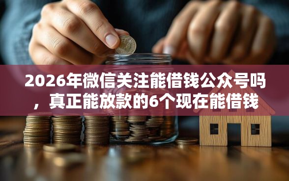 2026年微信关注能借钱公众号吗，真正能放款的6个现在能借钱的平台推荐