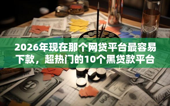 2026年现在那个网贷平台最容易下款，超热门的10个黑贷款平台推荐