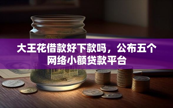 大王花借款好下款吗,公布五个网络小额贷款平台 大王花借款好下款吗,公布五个网络小额贷款平台