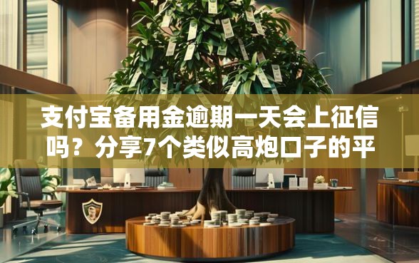 支付宝备用金逾期一天会上征信吗？分享7个类似高炮口子的平台