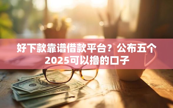 好下款靠谱借款平台？公布五个2025可以撸的口子