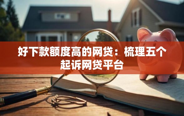 好下款额度高的网贷：梳理五个起诉网贷平台