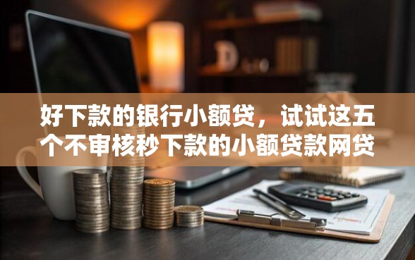 好下款的银行小额贷，试试这五个不审核秒下款的小额贷款网贷
