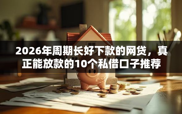 2026年周期长好下款的网贷，真正能放款的10个私借口子推荐