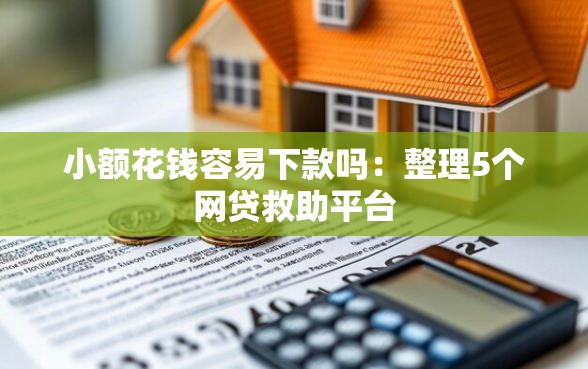 小额花钱容易下款吗：整理5个网贷救助平台