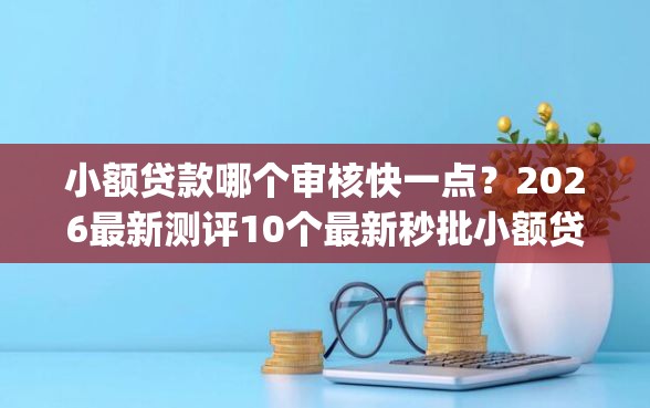 小额贷款哪个审核快一点？2026最新测评10个最新秒批小额贷款app