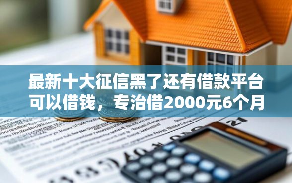 最新十大征信黑了还有借款平台可以借钱，专治借2000元6个月利息200多吗