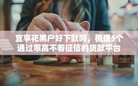 宜享花黑户好下款吗，梳理5个通过率高不看征信的贷款平台