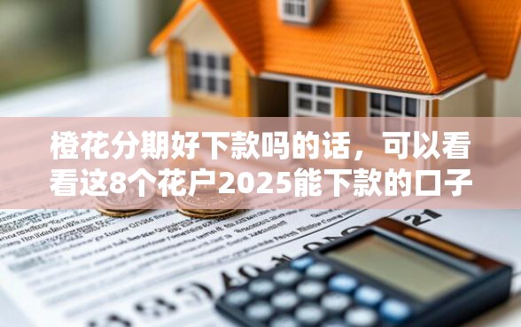 橙花分期好下款吗的话，可以看看这8个花户2025能下款的口子