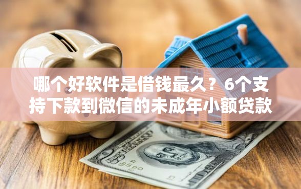 哪个好软件是借钱最久？6个支持下款到微信的未成年小额贷款平台