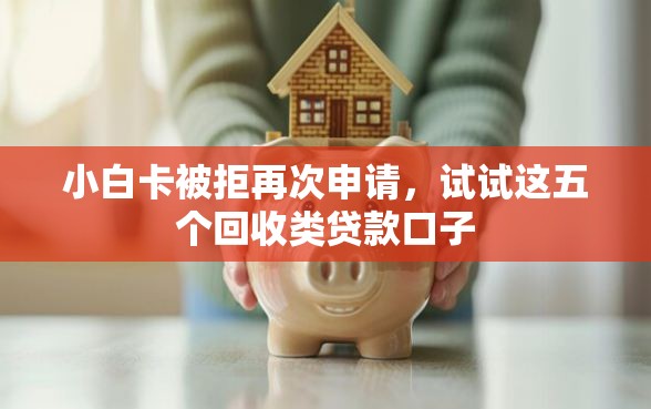小白卡被拒再次申请，试试这五个回收类贷款口子