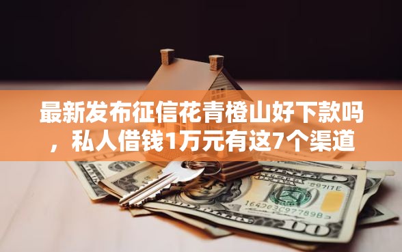 最新发布征信花青橙山好下款吗，私人借钱1万元有这7个渠道