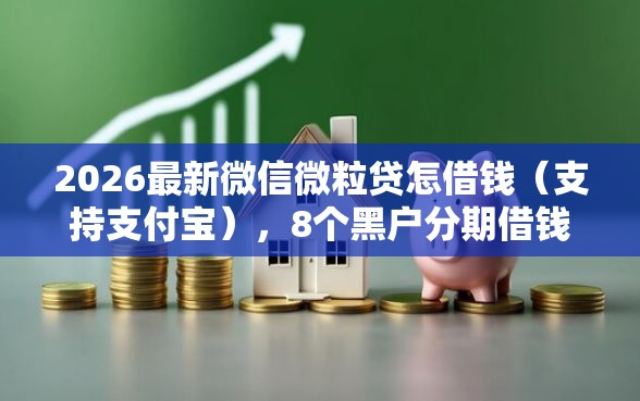 2026最新微信微粒贷怎借钱（支持支付宝），8个黑户分期借钱平台什么最好下款无私分享