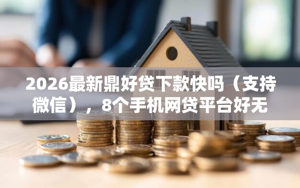 2026最新鼎好贷下款快吗（支持微信），8个手机网贷平台好无私分享