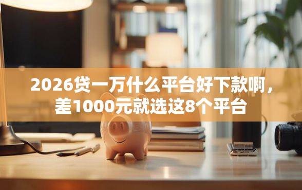 2026贷一万什么平台好下款啊，差1000元就选这8个平台