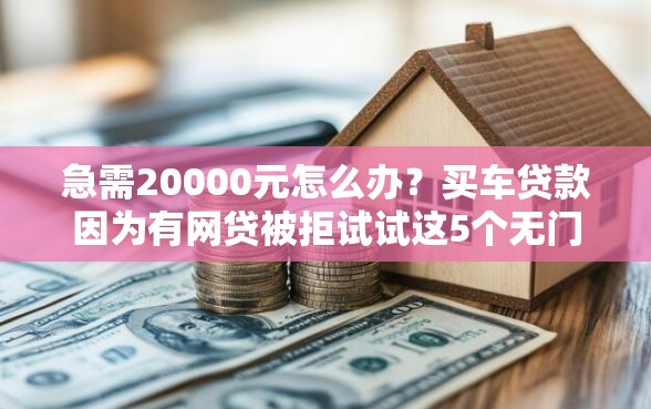 急需20000元怎么办？买车贷款因为有网贷被拒试试这5个无门槛平台