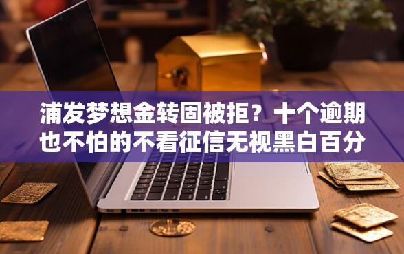 浦发梦想金转固被拒？十个逾期也不怕的不看征信无视黑白百分百下款网贷口子