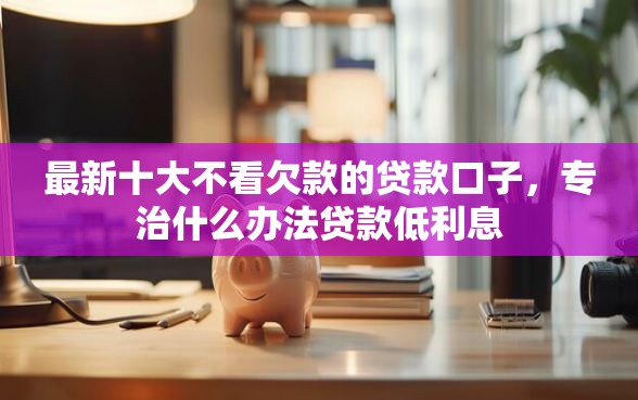 最新十大不看欠款的贷款口子，专治什么办法贷款低利息