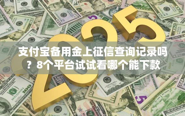支付宝备用金上征信查询记录吗?8个平台试试看哪个能下款 支付宝备用金上征信查询记录吗?8个平台试试看哪个能下款