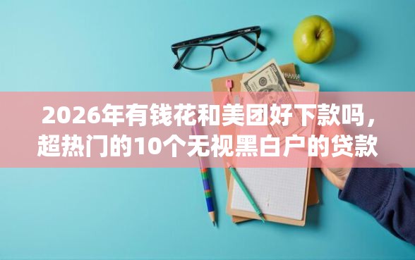 2026年有钱花和美团好下款吗，超热门的10个无视黑白户的贷款app推荐