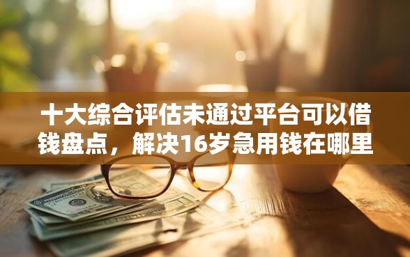 十大综合评估未通过平台可以借钱盘点，解决16岁急用钱在哪里能借到钱的问题