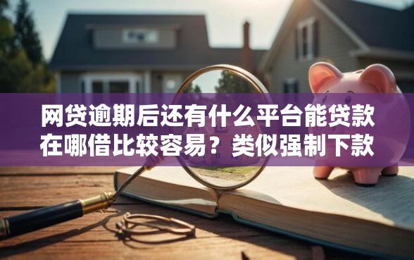 网贷逾期后还有什么平台能贷款在哪借比较容易？类似强制下款的5个口子参考