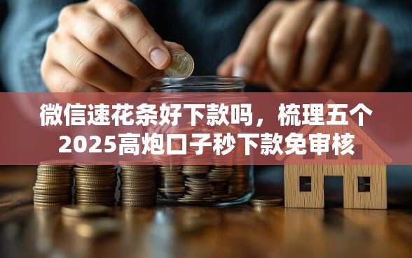 微信速花条好下款吗，梳理五个2025高炮口子秒下款免审核