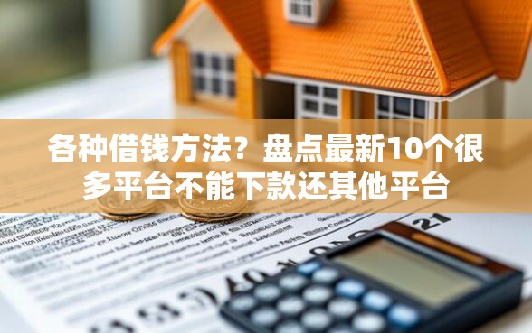 各种借钱方法？盘点最新10个很多平台不能下款还其他平台