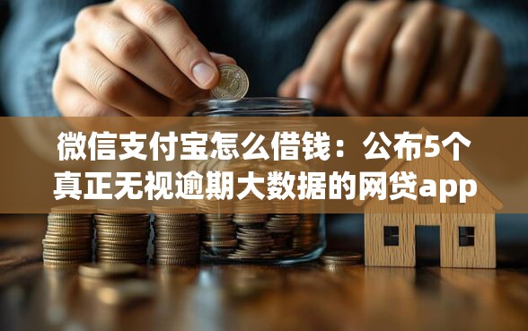 微信支付宝怎么借钱：公布5个真正无视逾期大数据的网贷app