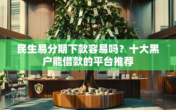 民生易分期下款容易吗？十大黑户能借款的平台推荐