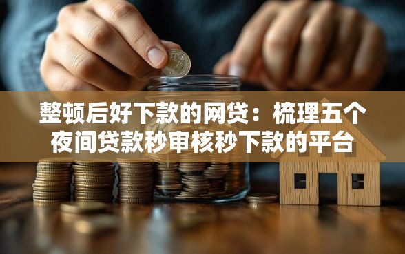 整顿后好下款的网贷：梳理五个夜间贷款秒审核秒下款的平台