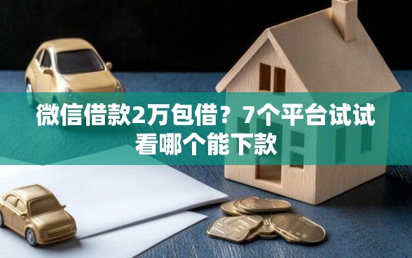 微信借款2万包借？7个平台试试看哪个能下款