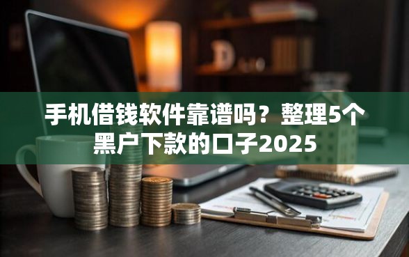 手机借钱软件靠谱吗？整理5个黑户下款的口子2025
