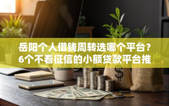 岳阳个人借钱周转选哪个平台？6个不看征信的小额贷款平台推荐