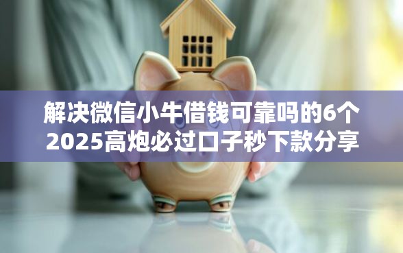 解决微信小牛借钱可靠吗的6个2025高炮必过口子秒下款分享