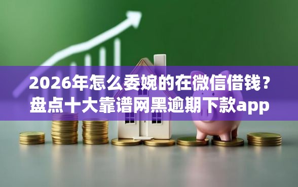 2026年怎么委婉的在微信借钱？盘点十大靠谱网黑逾期下款app