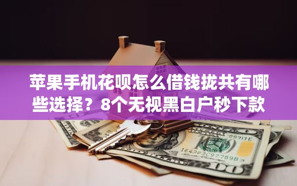 苹果手机花呗怎么借钱拢共有哪些选择？8个无视黑白户秒下款口子app详解