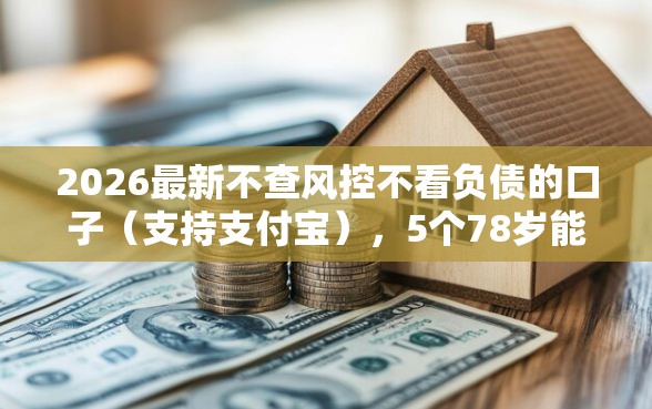 2026最新不查风控不看负债的口子（支持支付宝），5个78岁能借款的平台无私分享