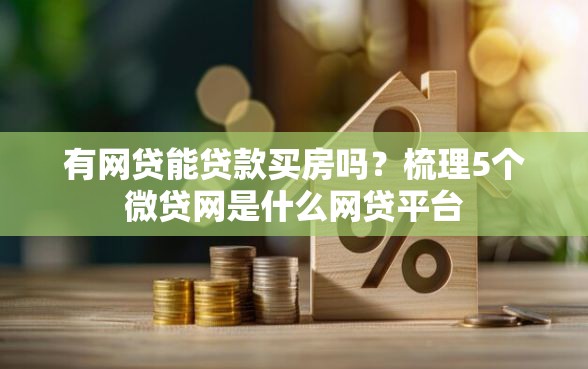 有网贷能贷款买房吗？梳理5个微贷网是什么网贷平台